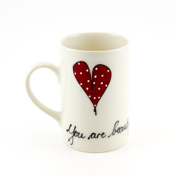 Mug D Heart & Words