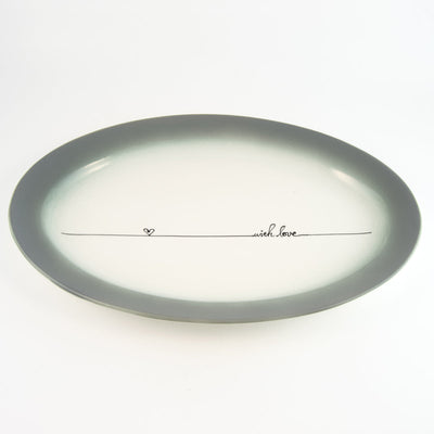 Oval Platter Medium Candy Love