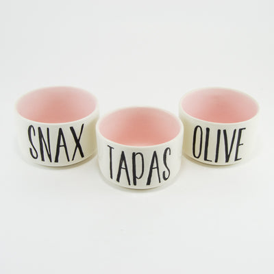 Tapas Bowl Candy Love Pink – “Tapas”