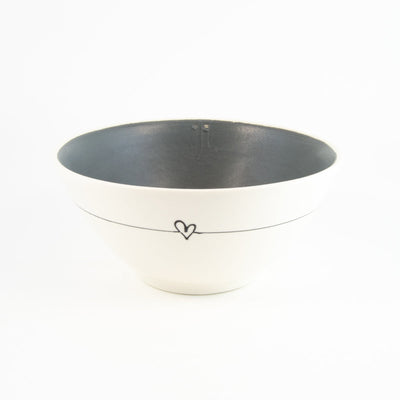 Salad Bowl Small Candy Love-Stripe and Heart