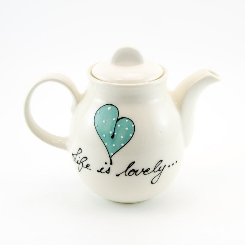 Tea Pot Heart & Words