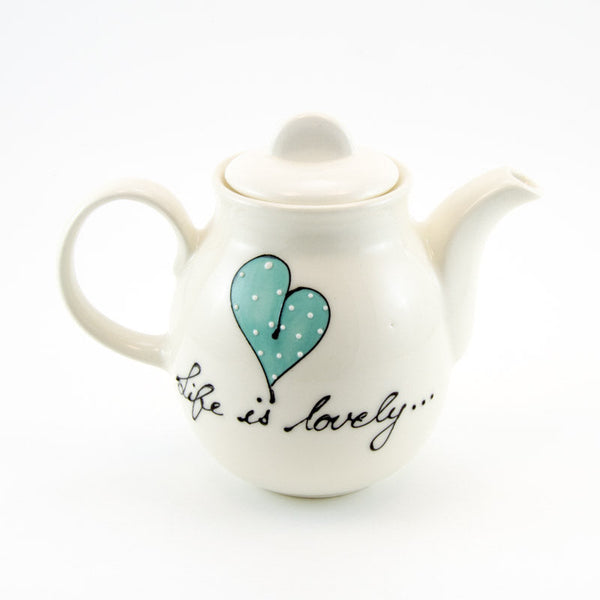 Tea Pot Heart & Words