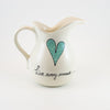 Country Jug Heart & Words