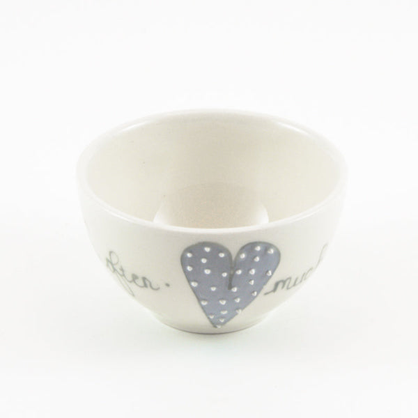 Small Bowl Heart & Words