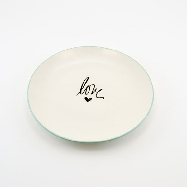 Rimless Side Plate Candy Love