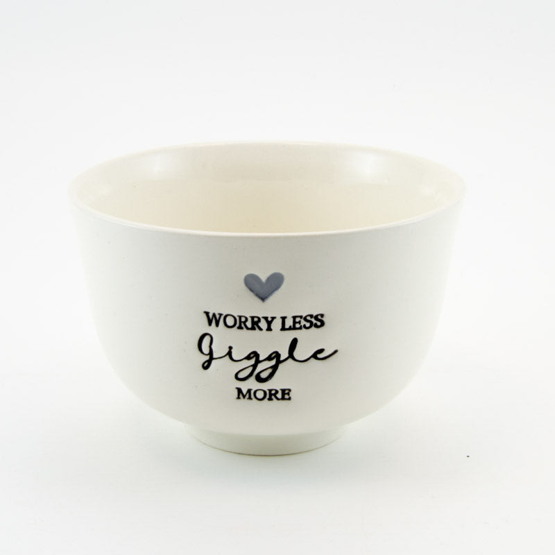 Breakfast Bowl Candy Love-Worry less giggle more