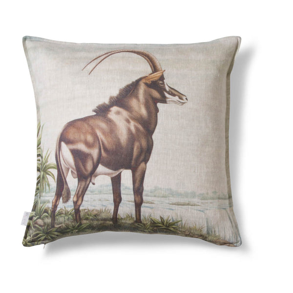 Single Sable Antelope (left) - 60 x 60cm