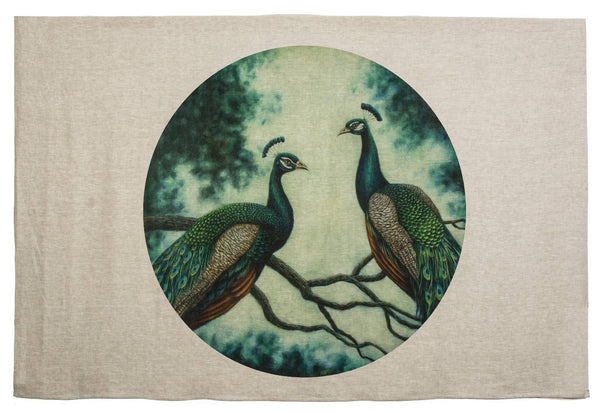 Peacocks (240 x 140 cm)