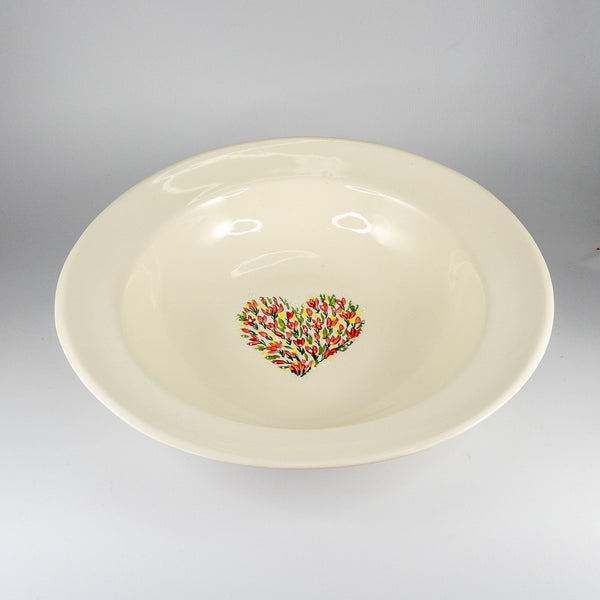 Teresa Bowl - Floral Heart