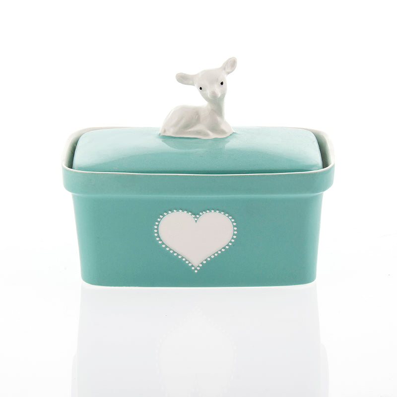 Butter Dish Heart Viva Glam