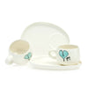 Cup and Saucer Snack Heart & Words